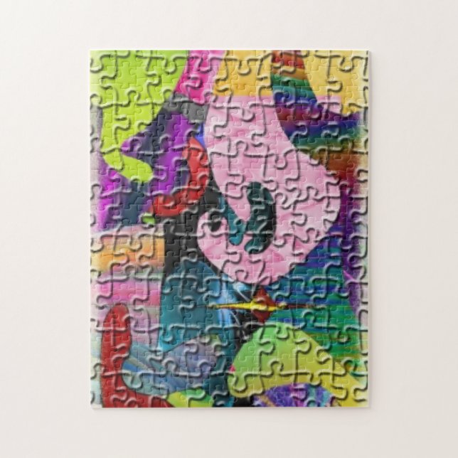 Abstract Art Puzzle (Vertical)
