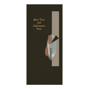 Abstract Art Rack Card