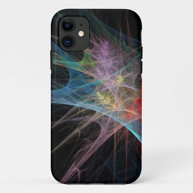 Abstract Art Rainbow Ice Case-Mate iPhone Case (Back)