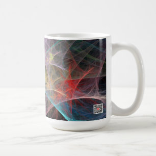Abstract Art Rainbow Ice Coffee Mug