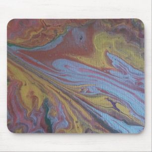 Abstract Art Rainbow Mouse Mat