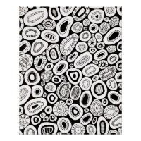 Abstract Art Random Blobby Shapes