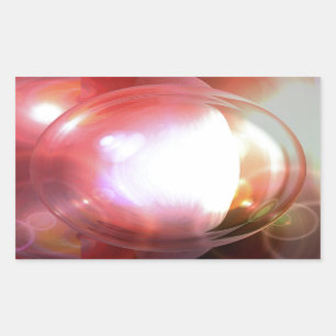 Abstract Art Rectangular Sticker