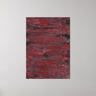 Abstract Art: Residual Heat Canvas Print