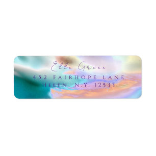 Abstract Art Return Address Label