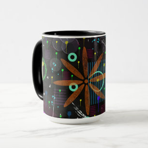 Abstract Art: Satellite Mug
