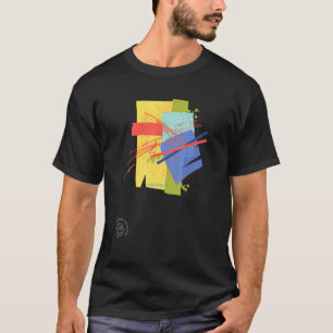 Abstract Art Scribble Contemporary Graphic T-Shirt