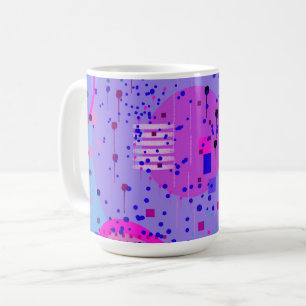 Abstract Art: Shimmering Horizon Coffee Mug