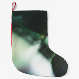 Abstract art small christmas stocking