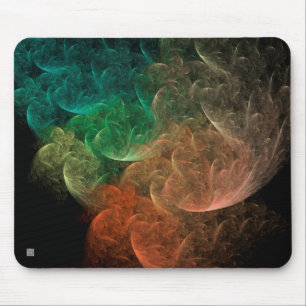 Abstract Art Space Bird Mouse Mat