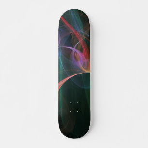 Abstract Art Space Skateboard