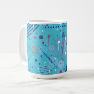 Abstract Art: Sparklers in the Sky Coffee Mug