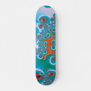 Abstract Art Spring Garden Skateboard