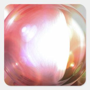 Abstract Art Square Sticker