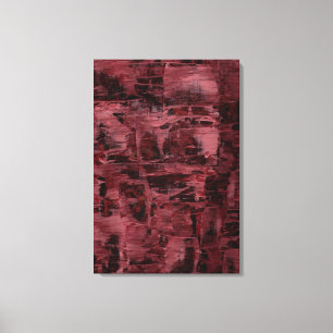 Abstract Art: Static Memory Canvas Print