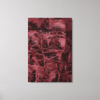 Abstract Art: Static Memory Canvas Print