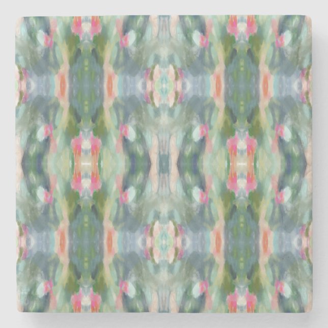 Abstract Art Stone Coaster (Front)
