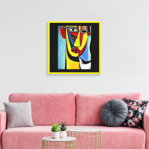 Abstract Art Stretched Canvas Print