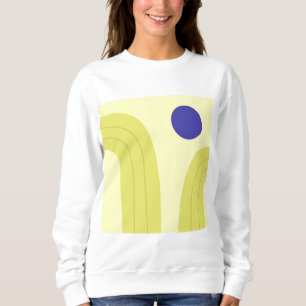 abstract art sweatshirt