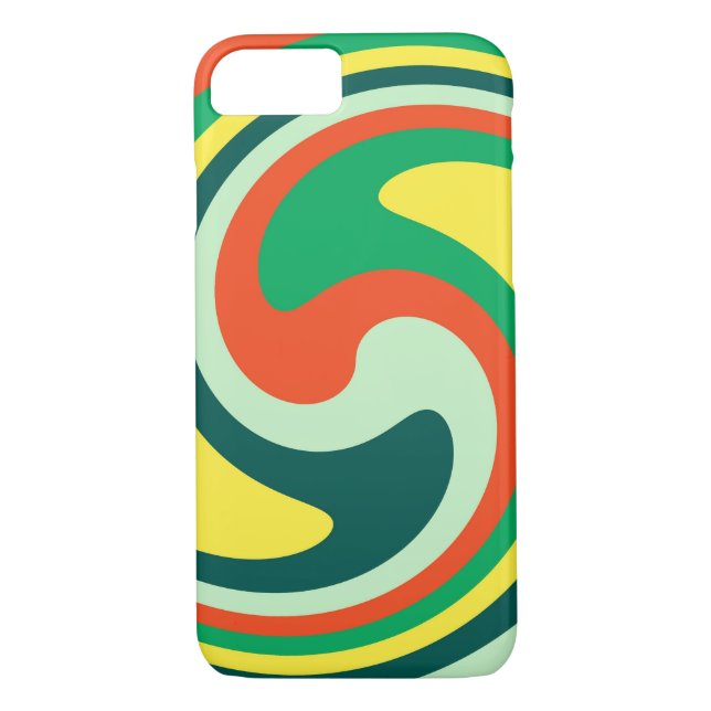 Abstract Art Swirl Colourful Paint Background #3 Case-Mate iPhone Case (Back)