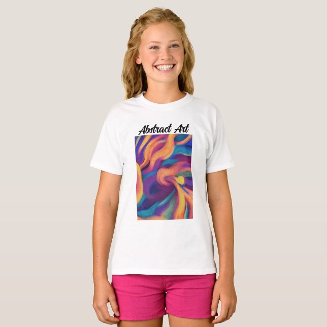 Abstract Art T-Shirt (Front Full)