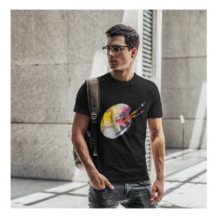 Abstract Art T-Shirt with a Kandinsky painting