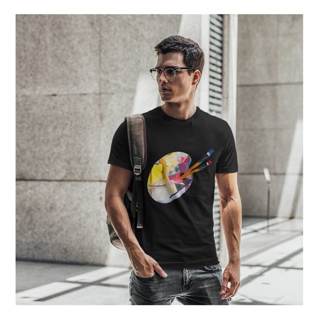Abstract Art T-Shirt with a Kandinsky painting (Creator Uploaded)