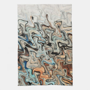 Abstract Art Tea Towel