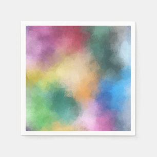 Abstract Art Template Elegant Modern Napkin