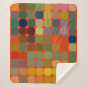 Abstract art texture. Colorful texture. Modern art Sherpa Blanket