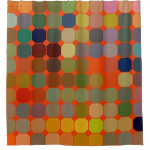 Abstract art texture. Colorful texture. Modern art Shower Curtain
