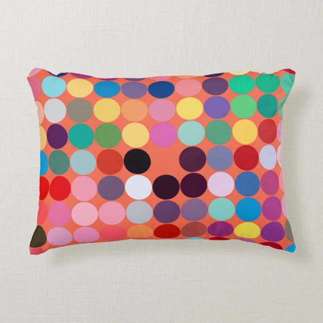Abstract art texture. Colourful texture. Modern ar Decorative Cushion (Front)