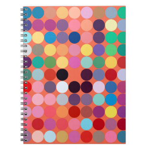 Abstract art texture. Colourful texture. Modern ar Notebook