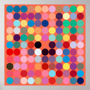 Abstract art texture. Colourful texture. Modern ar Poster