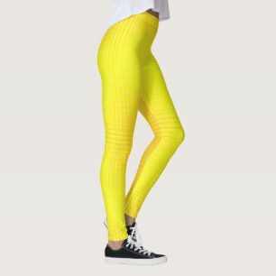 Abstract Art Texture Sunny Happy Yellow Orange Leggings