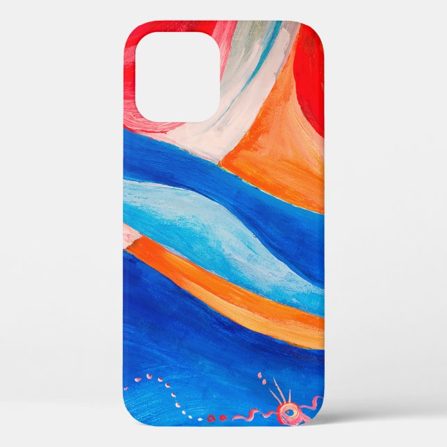 Abstract art textured background, closeup fragment Case-Mate iPhone case (Back)