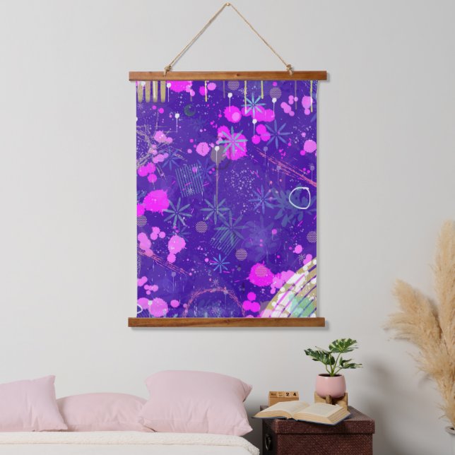 Abstract Art: the Creative Mind Hanging Tapestry (Bedroom)