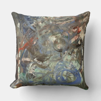 Abstract Art Throw Pillow