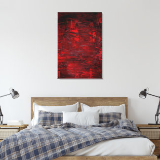 Abstract Art Thrum Canvas Print