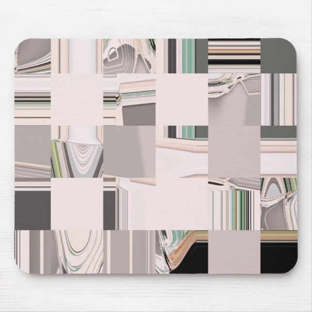 Abstract Art Tiled Mouse Mat (Front)