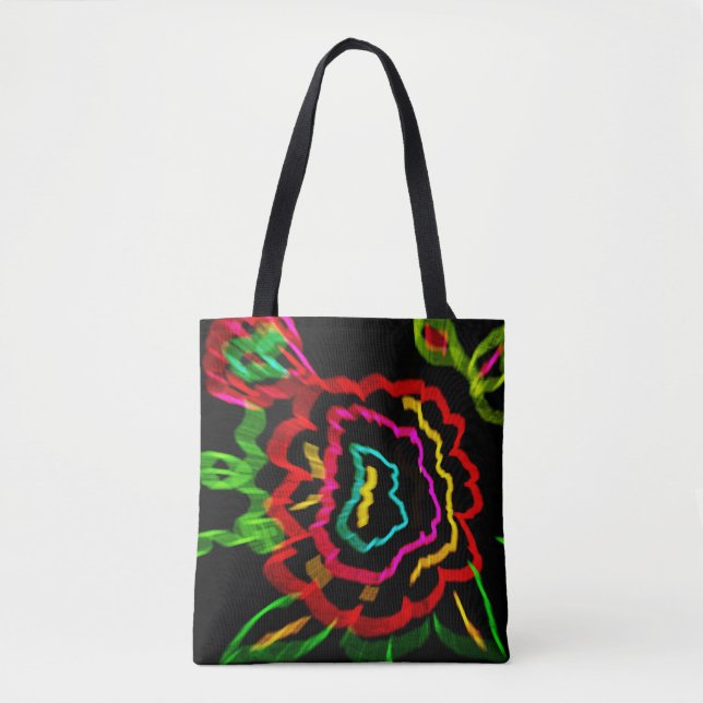 Abstract art tote bag (Front)