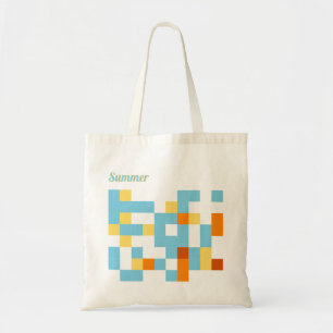Abstract Art Tote Bag - Summer