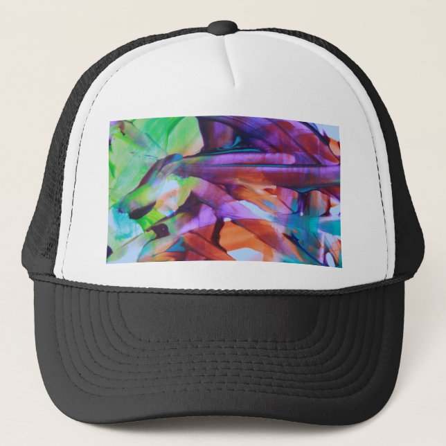 Abstract Art Trucker Hat (Front)