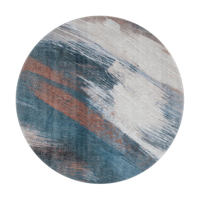 Abstract Art: Versatile Brush Strokes. Cutting Board (Front)
