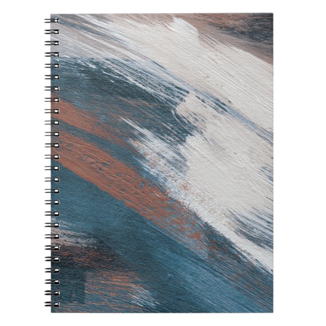 Abstract Art: Versatile Brush Strokes. Notebook (Front)