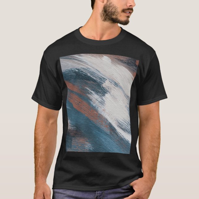 Abstract Art: Versatile Brush Strokes. T-Shirt (Front)