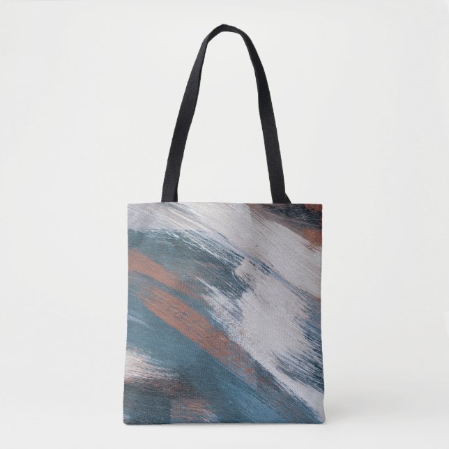 Abstract Art: Versatile Brush Strokes. Tote Bag (Front)