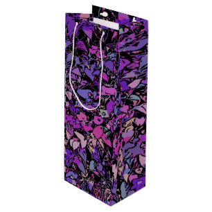  Abstract Art Wine Gift Bag