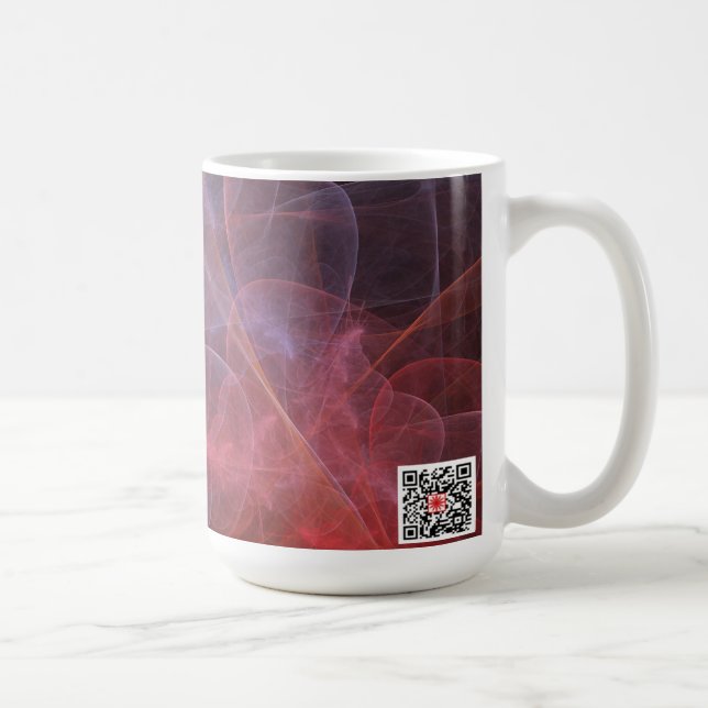 Abstract Art Wonderful Galaxy Coffee Mug (Right)
