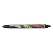 Abstract art writing pen